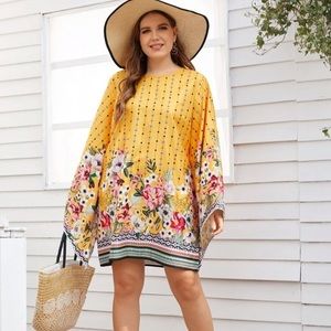 🌼💐Bell sleeve floral dress